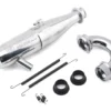 ProTek RC 2100 Tuned Exhaust Pipe w/85mm Manifold (Welded Nipple) (EFRA2155) -ProTek RC Sales ptk 2100sc