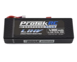 ProTek RC 4S 120C Low IR Si-Graphene + HV LCG LiPo Battery (15.2V/4300mAh) w/T-Style Connector (ROAR Approved)