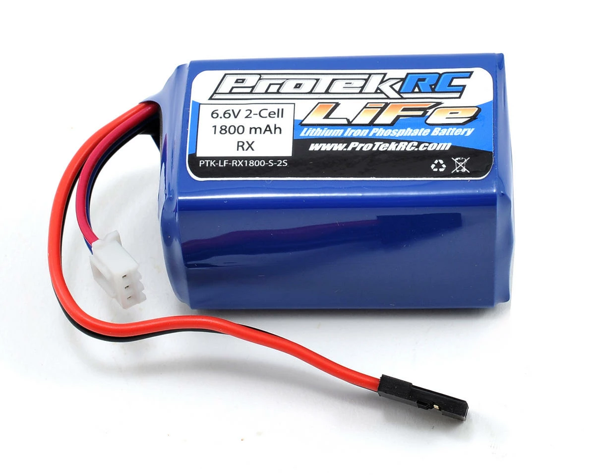 ProTek RC LiFe Kyosho & Tekno Hump Receiver Battery Pack (6.6V/1800mAh) (w/Balancer Plug) 3 ProTek RC LiFe Kyosho & Tekno Hump Receiver Battery Pack (6.6V/1800mAh) (w/Balancer Plug)
