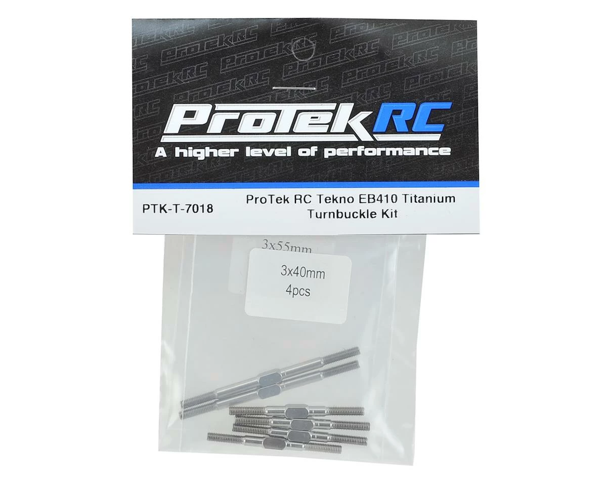 ProTek RC Tekno EB410 Titanium Turnbuckle Kit 4 ProTek RC Tekno EB410 Titanium Turnbuckle Kit - Image 2
